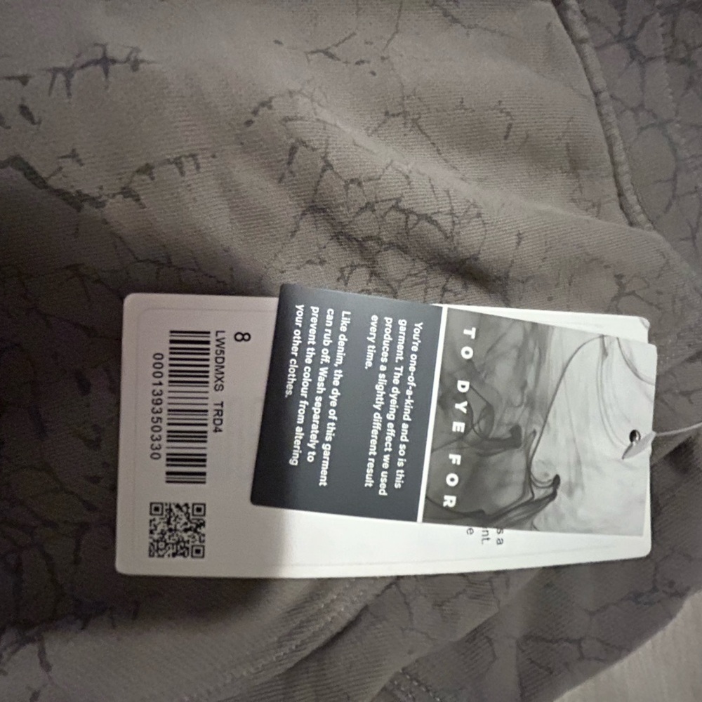 NWT Lululemon warm down joggers size 8